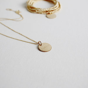 14k gold filled necklace - Savi Jewelry