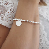 Silver name bracelet - Savi Jewelry