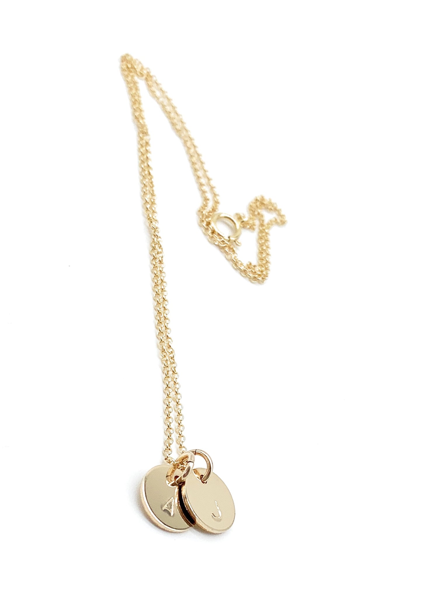 Gold Initial Necklace