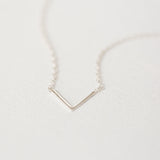 Dainty V necklace - Savi Jewelry