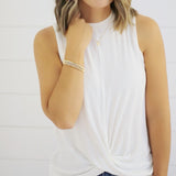 Minimalist Gold bracelet stack - Savi Jewelry