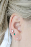 Birthstone tiny crystal studs - Savi Jewelry