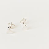 Tiny triangle studs - Savi Jewelry