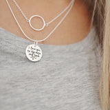I love you to the 🌙 and back necklace - Savi Jewelry
