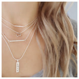Love bar necklace - Savi Jewelry