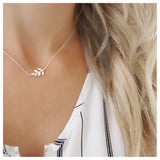 Leaf necklace - Savi Jewelry
