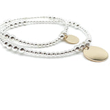 Gold Beaded Bracelet • Dainty Gold Bracelet • Gold Bracelet for women