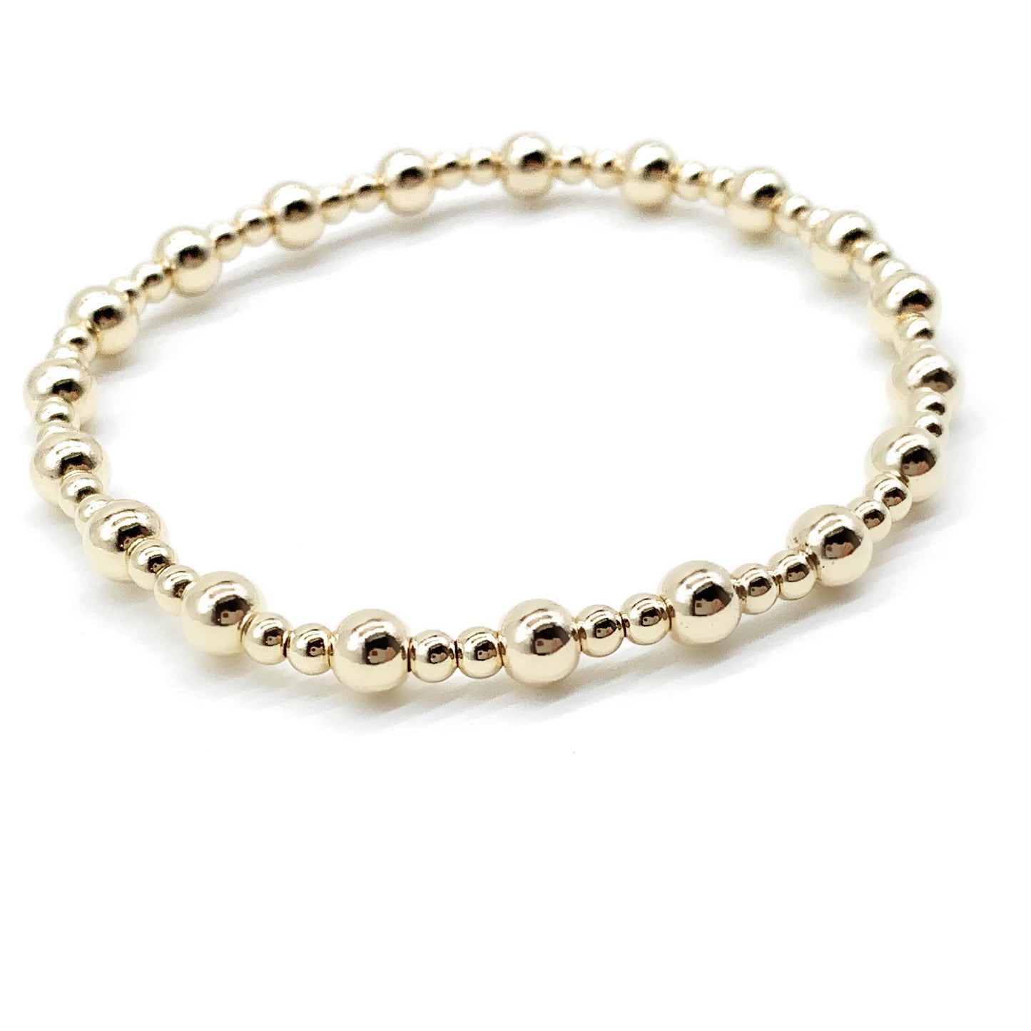 Gold beaded Bracelet • Best Seller