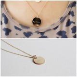 14k gold filled necklace - Savi Jewelry
