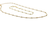 Dainty Gold Minimal Chain Necklace for women