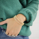 5mm gold filled bracelet - Savi Jewelry