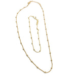 Dainty Gold Minimal Chain Necklace for women