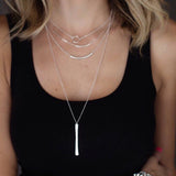 Tiny circle necklace - Savi Jewelry