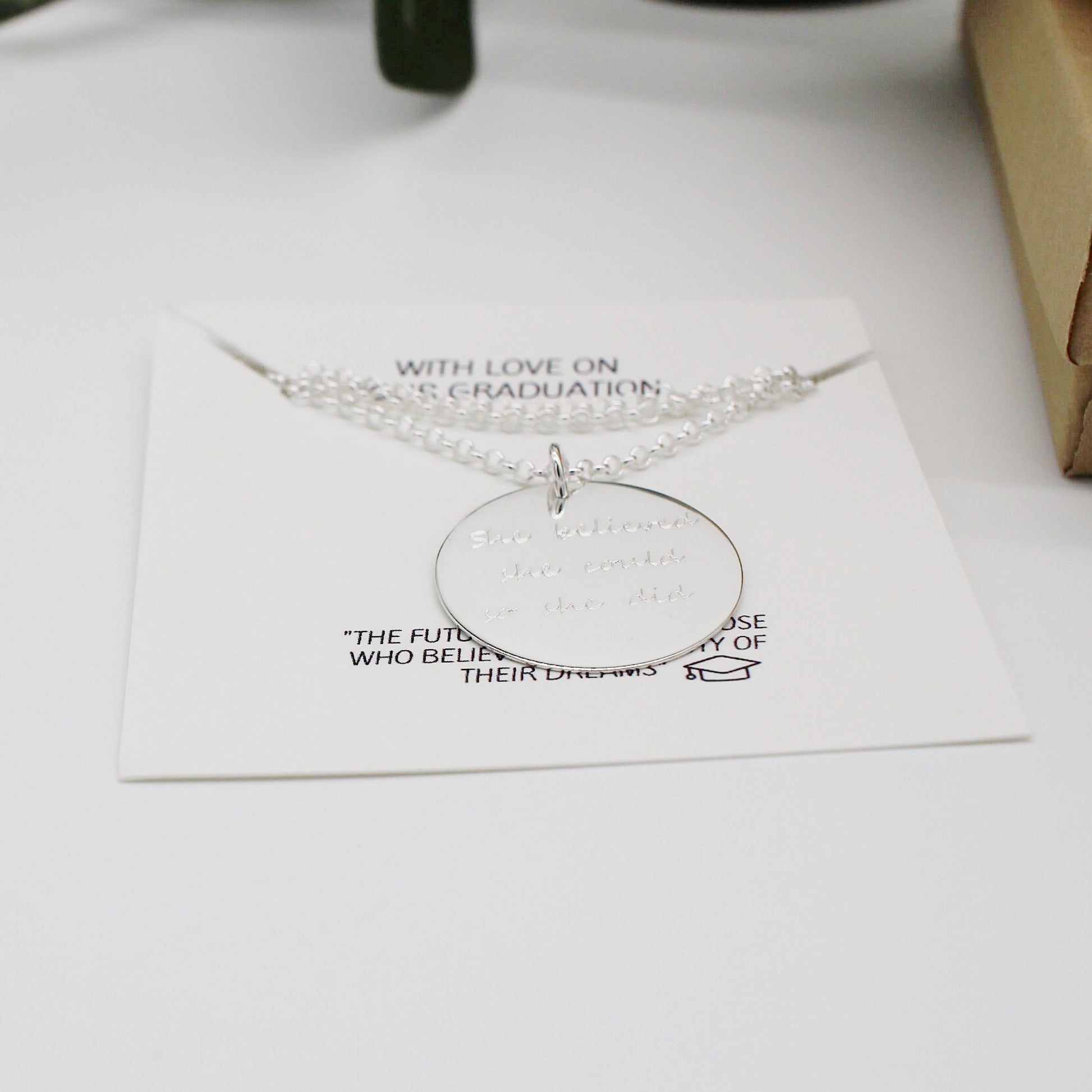 Graduation necklace 🤍 - Savi Jewelry