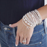 Crescent moon bracelet - Savi Jewelry