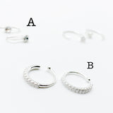 Cz Diamond Ear Cuff Earring