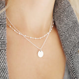 Double layered necklace - Savi Jewelry