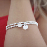 Initial ❤️ bracelet set - Savi Jewelry