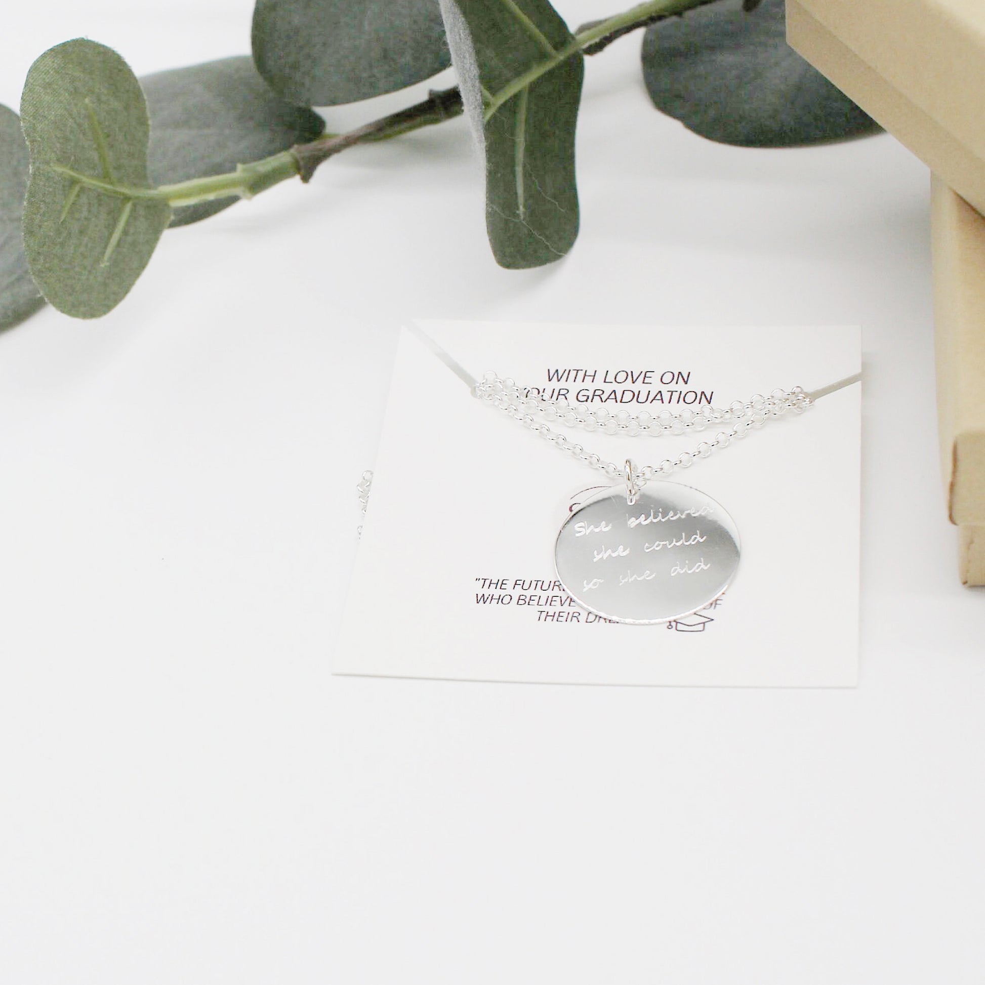 Graduation necklace 🤍 - Savi Jewelry