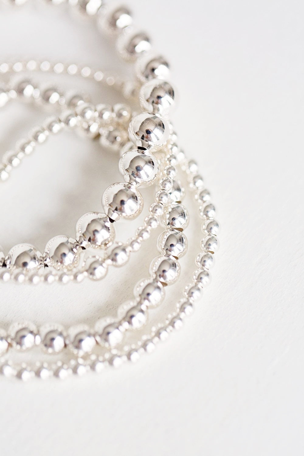 Sterling silver bead Bracelet