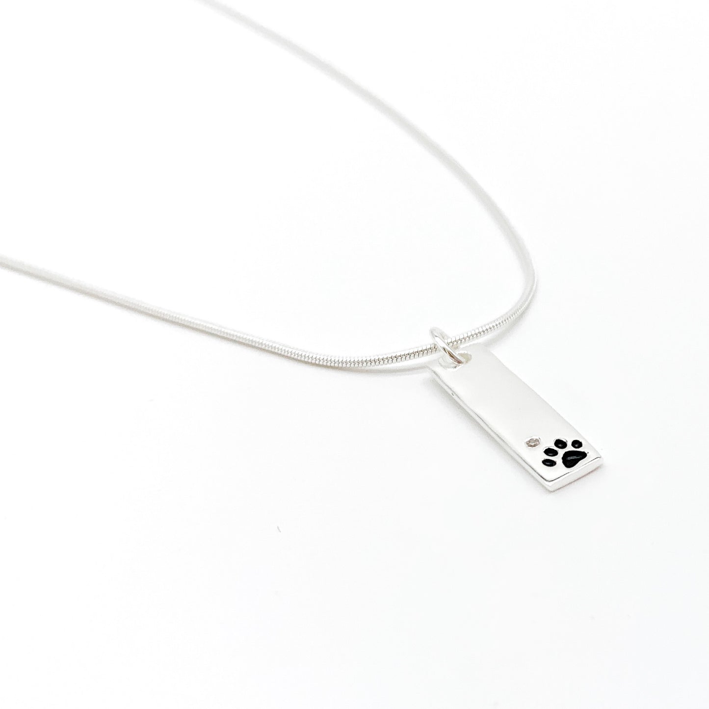 Paw print Necklace