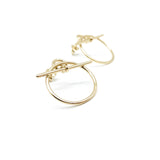 Minimalist Everyday Gold Earrings • Simple Dangle Earrings
